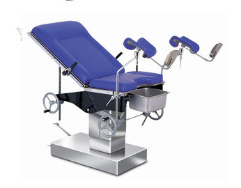 Alluminium-Legierungs-blaues Matratzen-Arbeits-Steuerchirurgie-Bett mit Moavable-Rädern